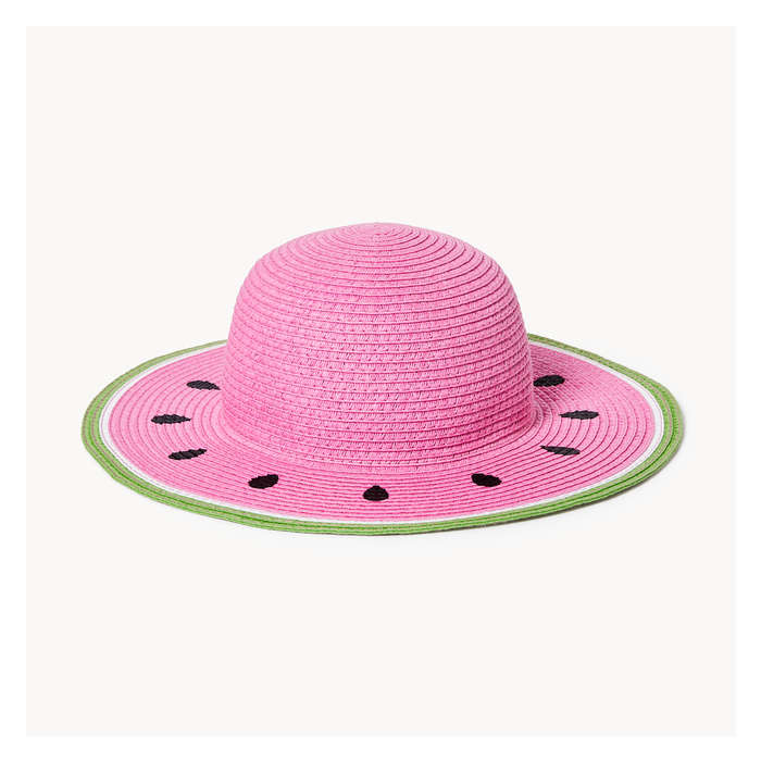 Toddler Girls' Watermelon Straw Hat